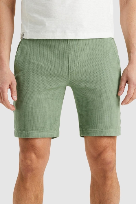 Cast Iron chino shorts waffle structure
